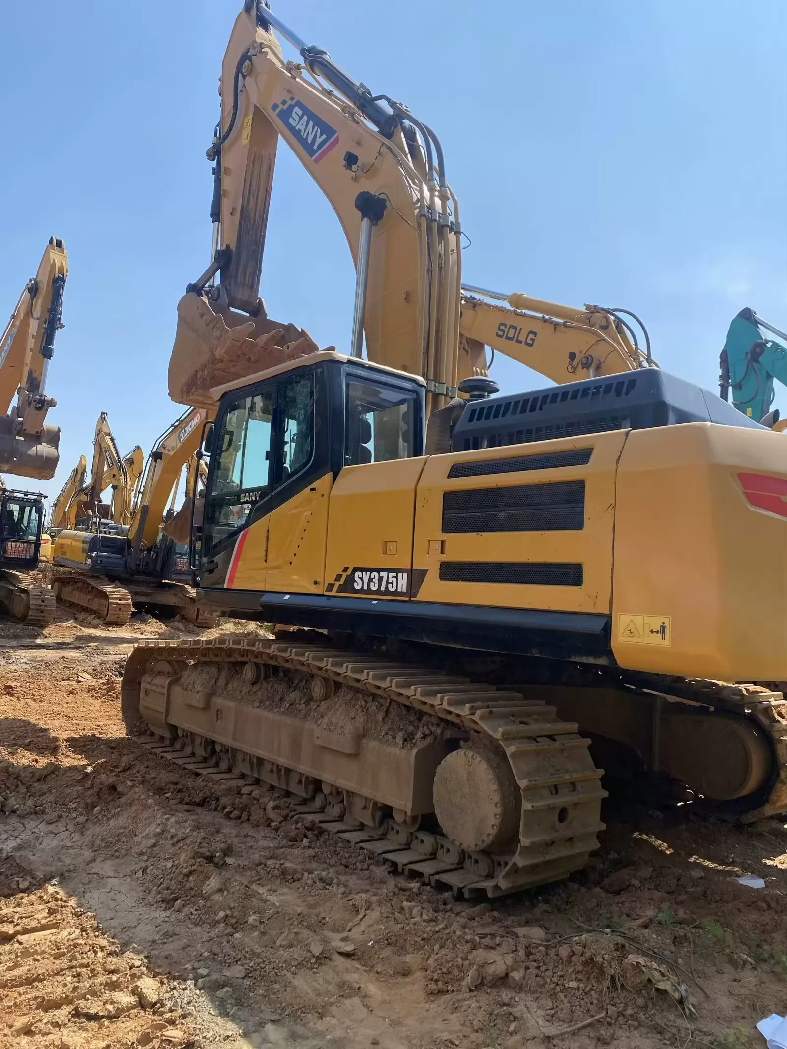 2022 колдонулган sany sy375 crawler excavator hot sale