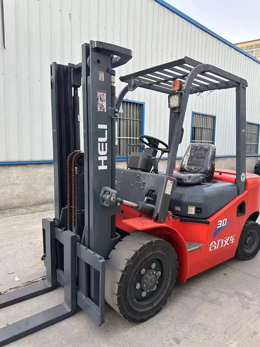 колдонулган mini diesel forklift heli 3ton forklift