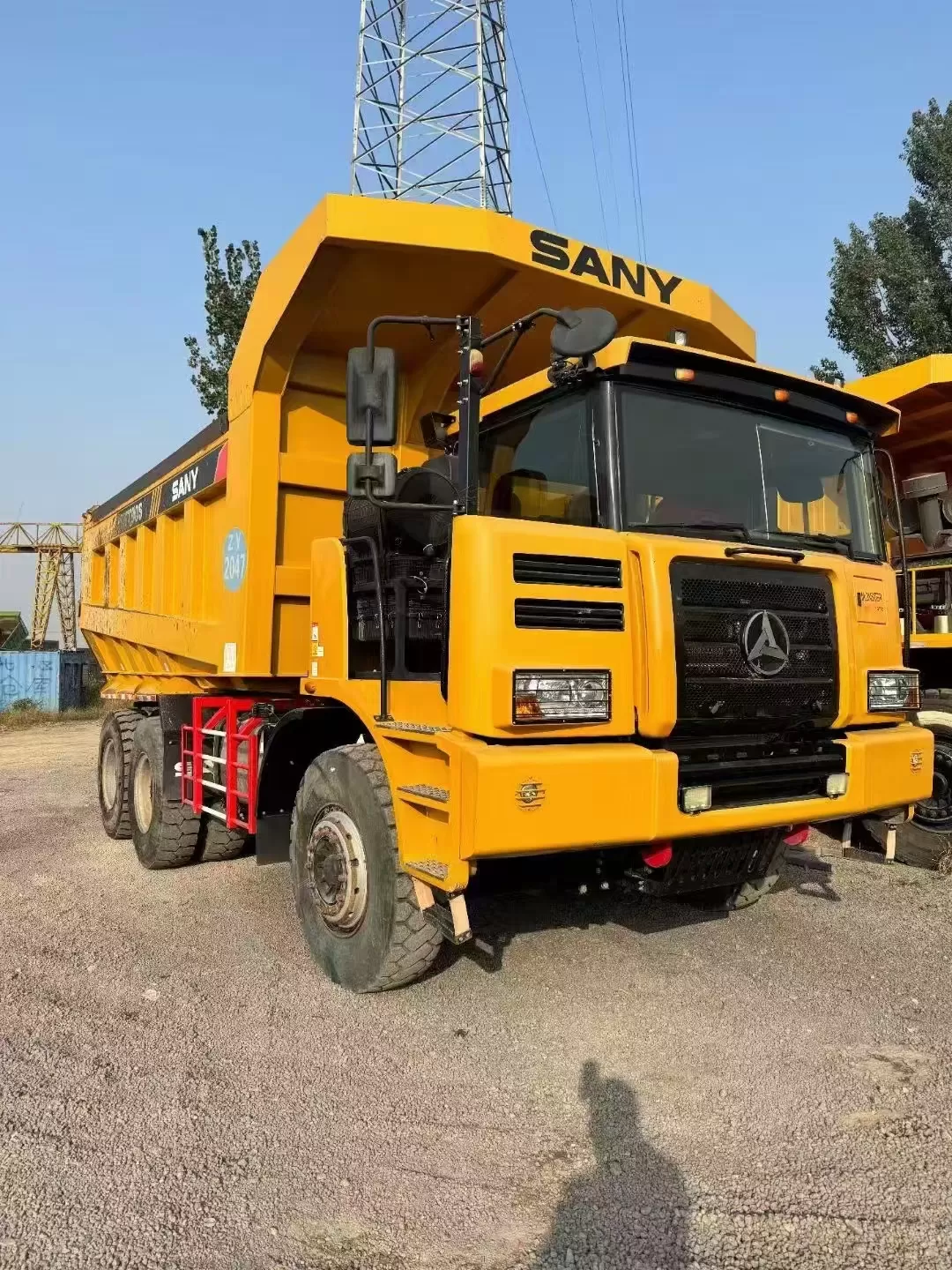 sany skt90s 6x4 60ton жүк ташуучу жүк ташуучу унаа.