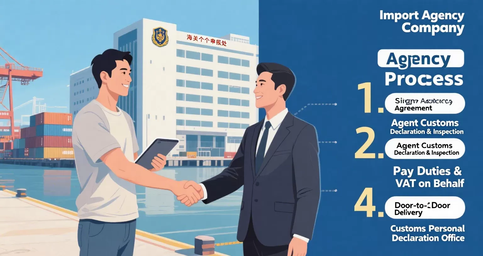 Агенттиктин ишин импорттоо