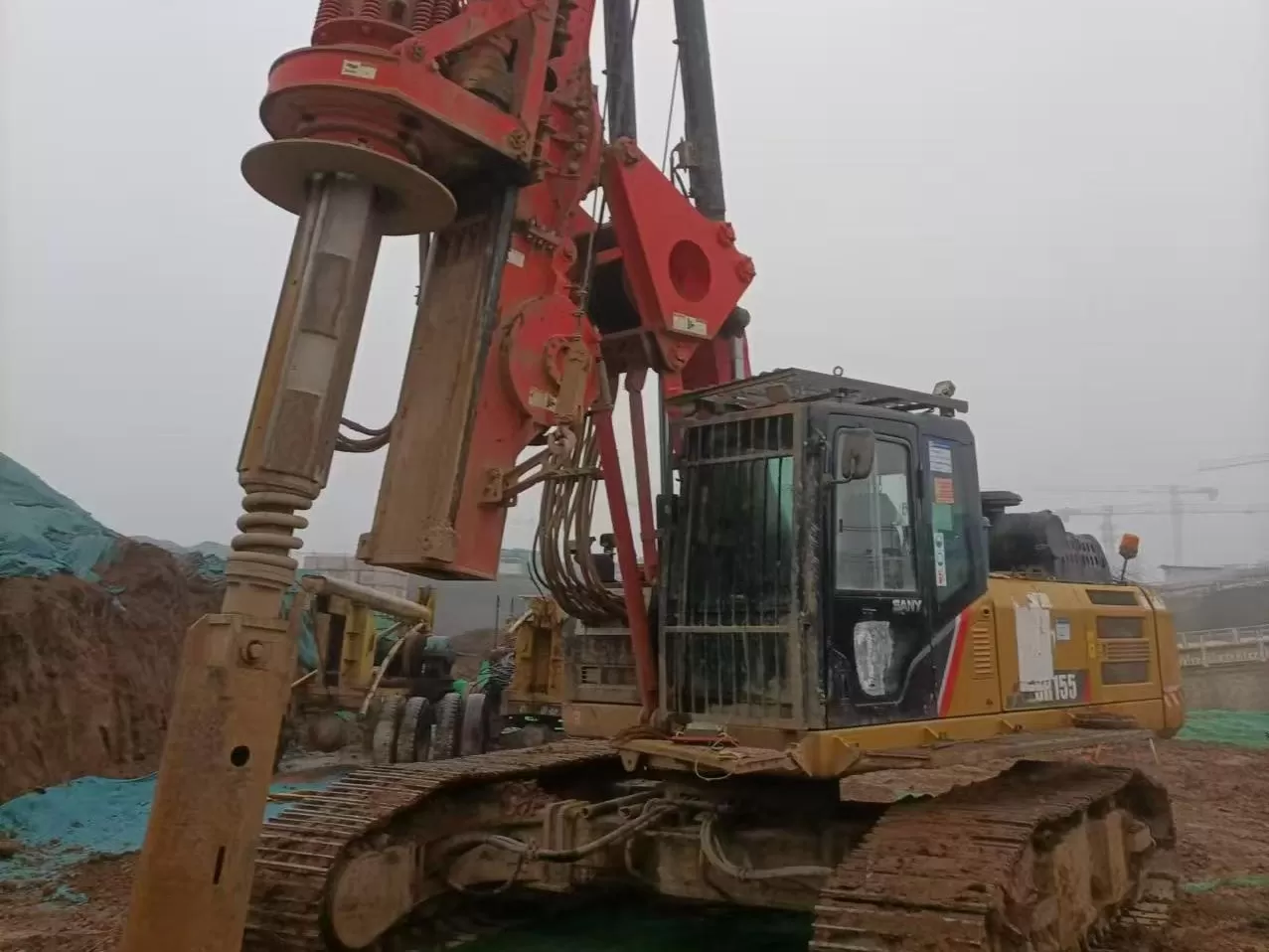 2019 sany piling machinery sr155 экскаватордук бургулоочу бургулоо