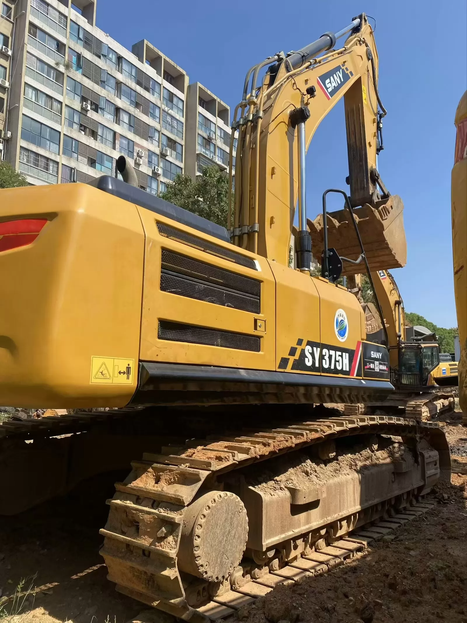 hot sale 2022 used sany sy375 crawler excavator