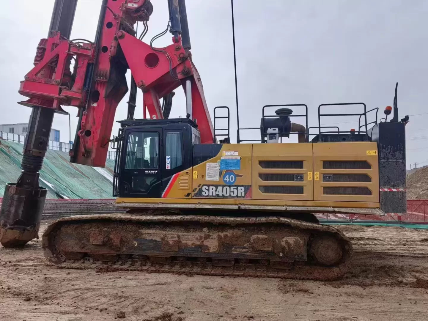 2019 sany piling machinery sr405r экскаватордук бургулоочу станогу топурак изилдөө үчүн