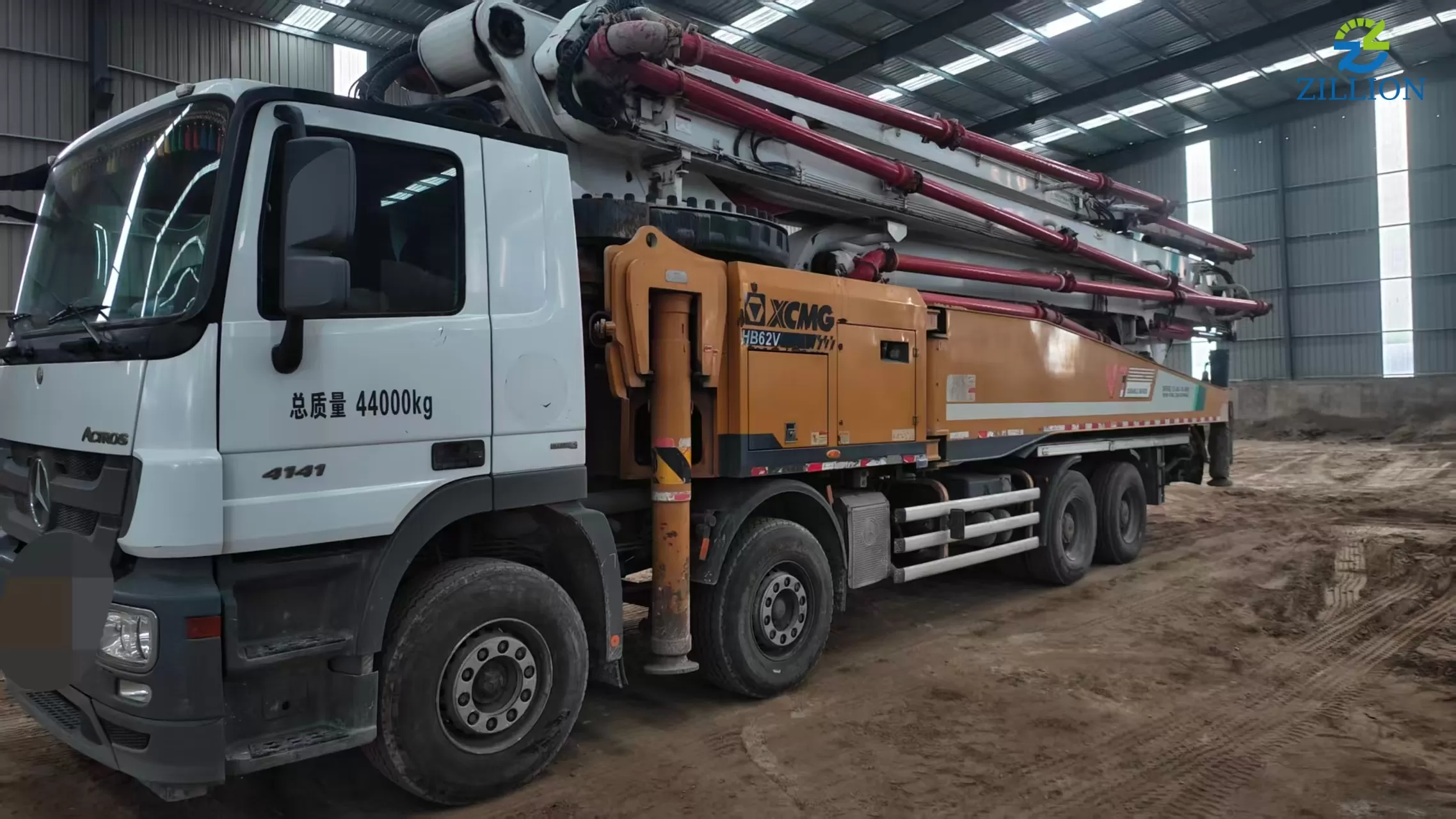 XCMG Concrete Pump Trucks колдонулган жүк ташуучу унаалар