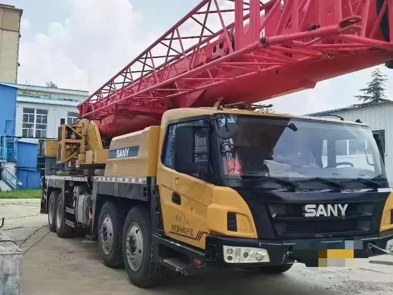 2020 колдонулган crane sany 55t stc550t6 жүк ташуучу кран көтөрүүчү машина дөңгөлөктүү кран