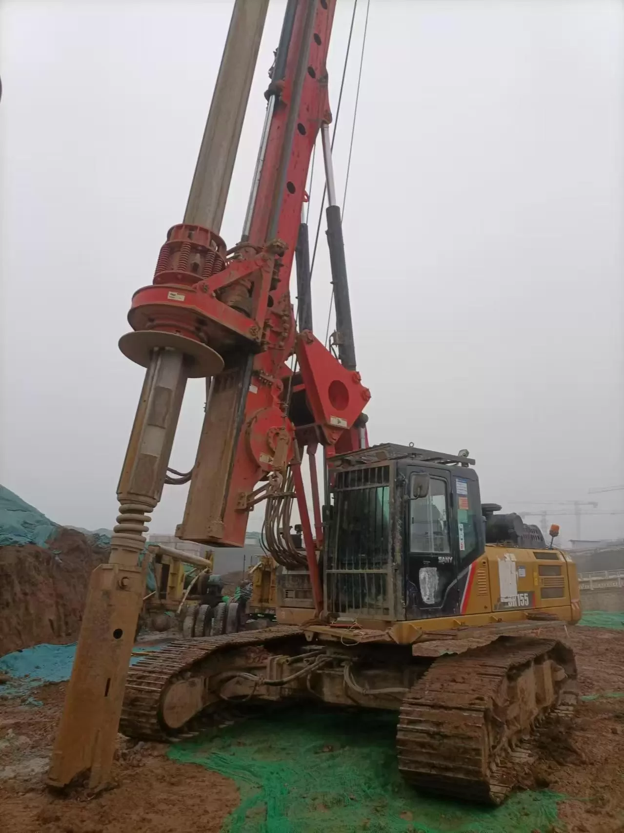 2019 sany piling machinery sr155 экскаватордук бургулоочу бургулоо